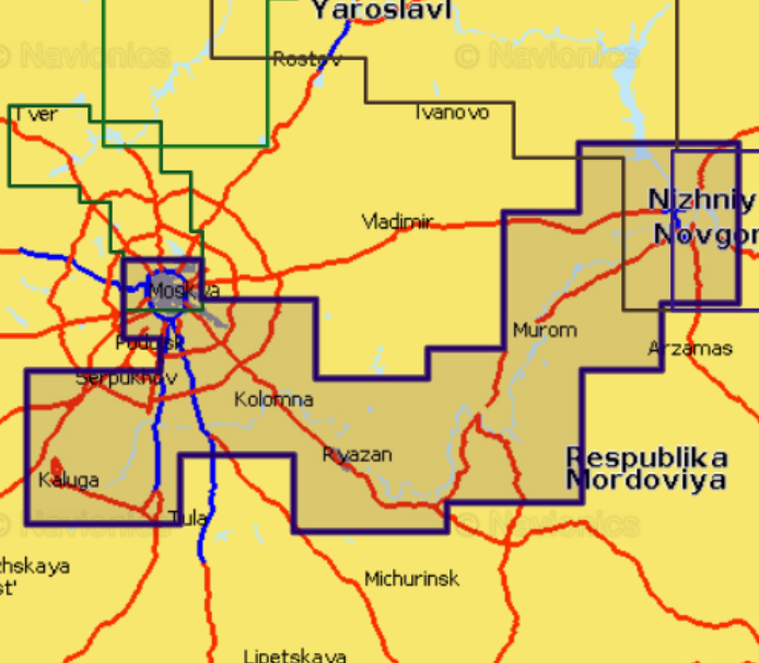Лоцманская Карта Глубин Реки Ока - chatmorning