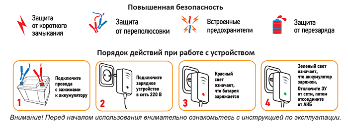 Зарядное устройство Восток 220 -12-1