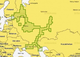 Карта Navionics + 52XG 2Gb Европейская часть России
